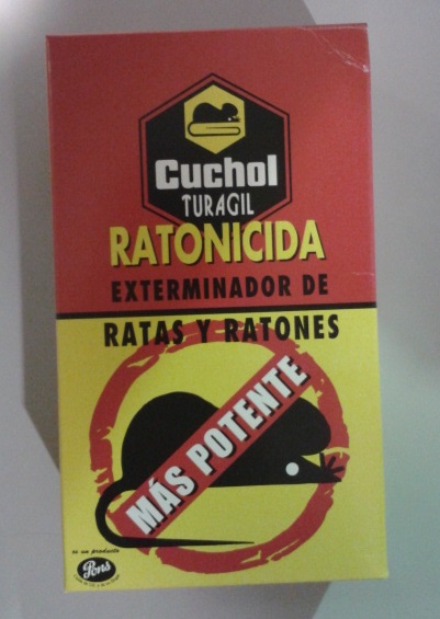 RATICIDA TURAGIL/CUCHOL GRANO 250 GR