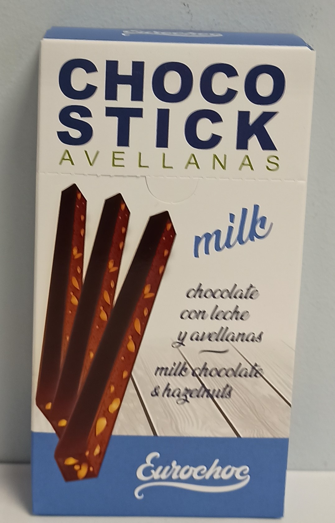 STICKS CHOCOLATE/AVELLANA 100G.