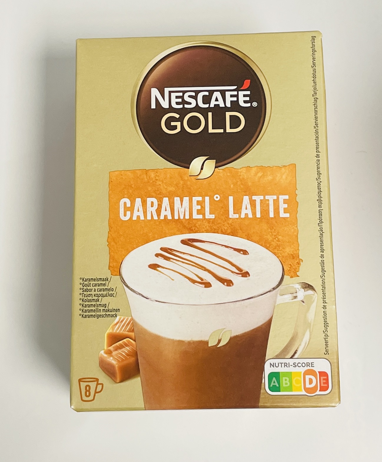 CAFE NESCAFE CARAMELO/LATTE 136GR